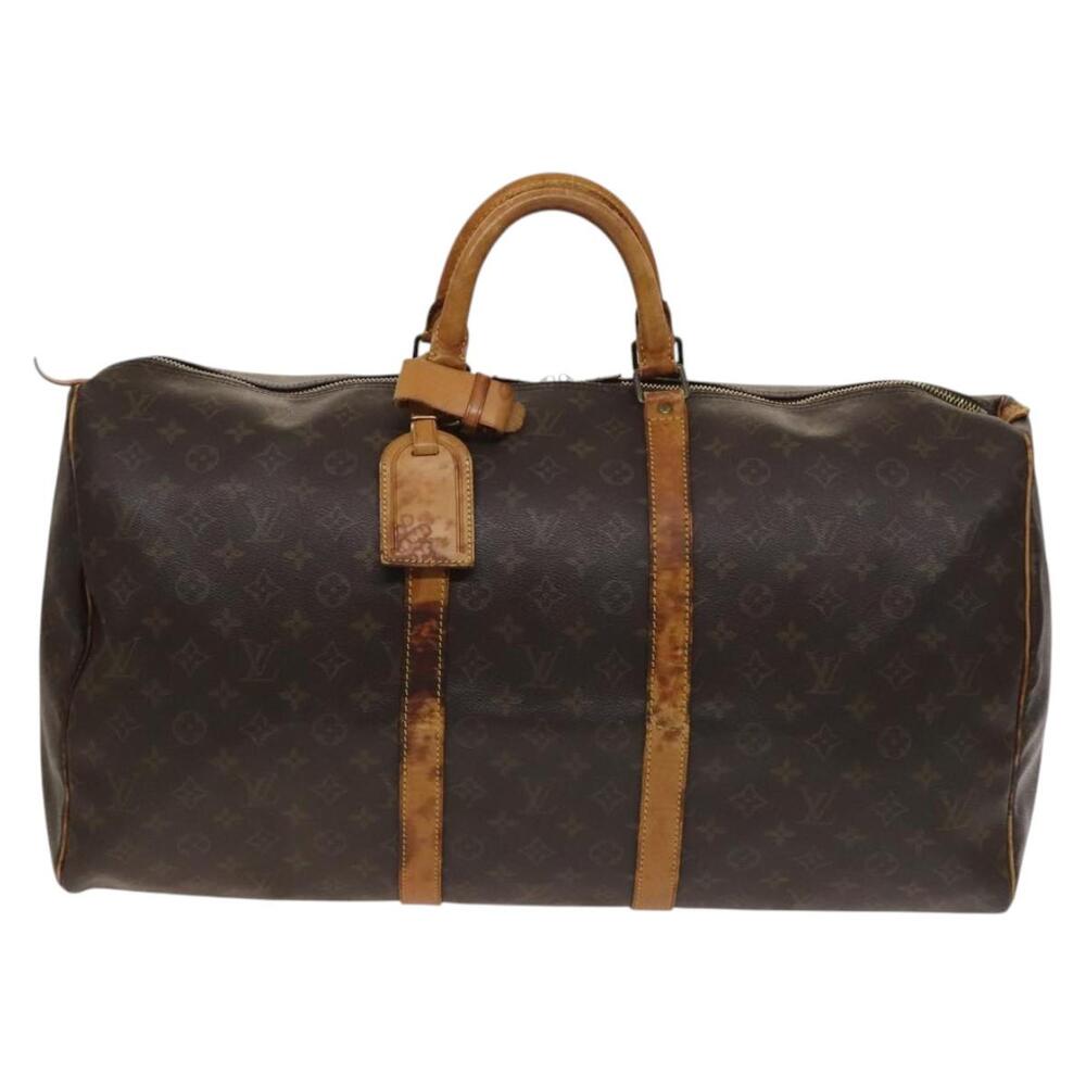 LOUIS VUITTON Monogram Keepall 55 Boston Bag M41424 - Picture 13 of 16